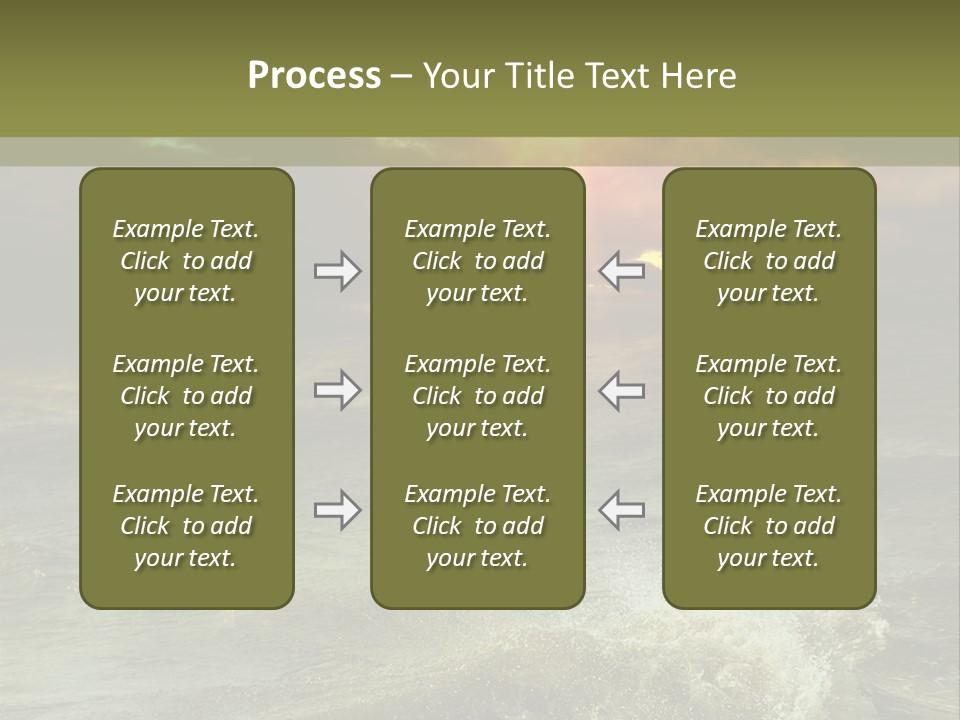 Atmosphere Weather Cloud PowerPoint Template