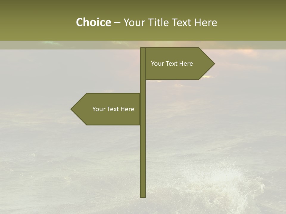Atmosphere Weather Cloud PowerPoint Template