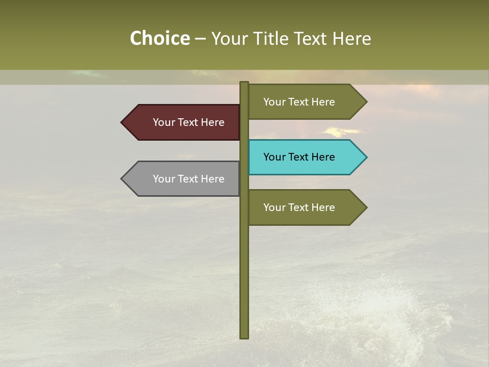 Atmosphere Weather Cloud PowerPoint Template