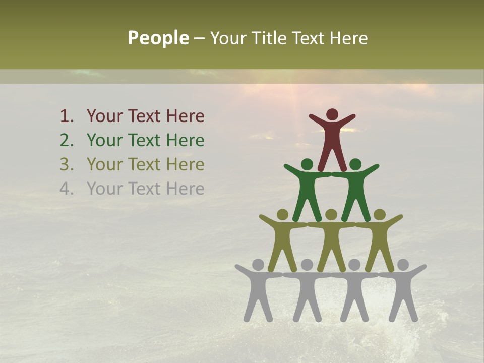 Atmosphere Weather Cloud PowerPoint Template