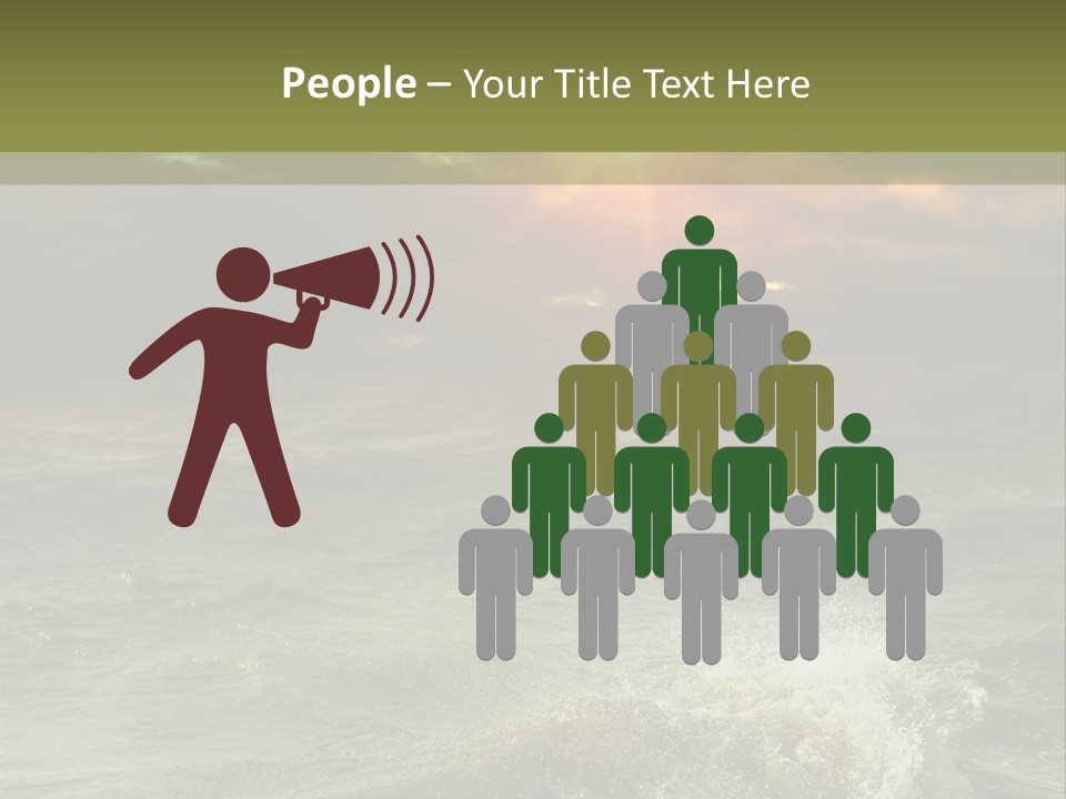 Atmosphere Weather Cloud PowerPoint Template