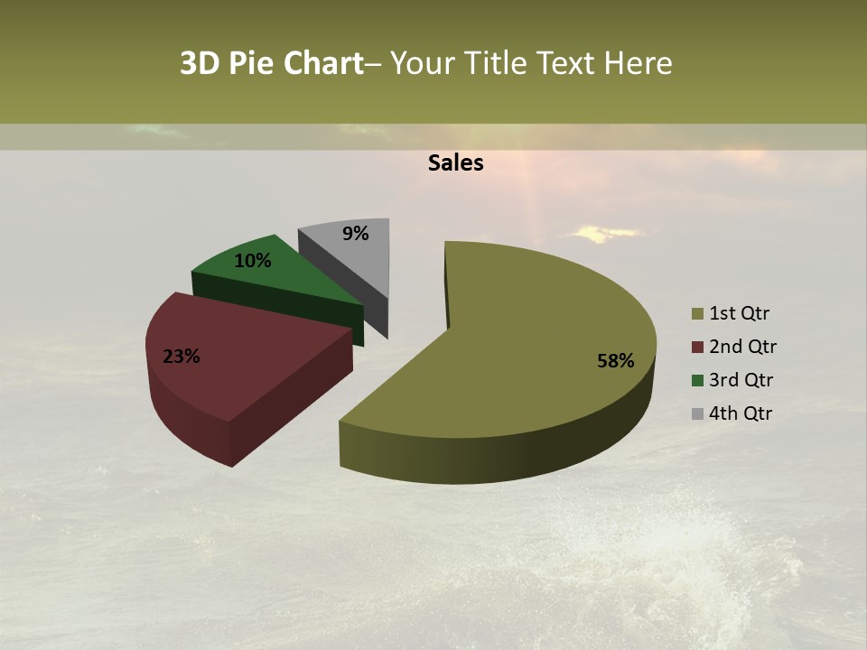 Atmosphere Weather Cloud PowerPoint Template