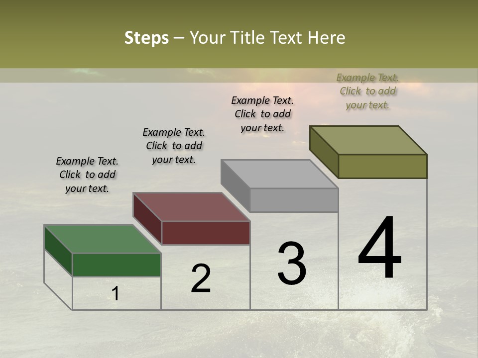 Atmosphere Weather Cloud PowerPoint Template