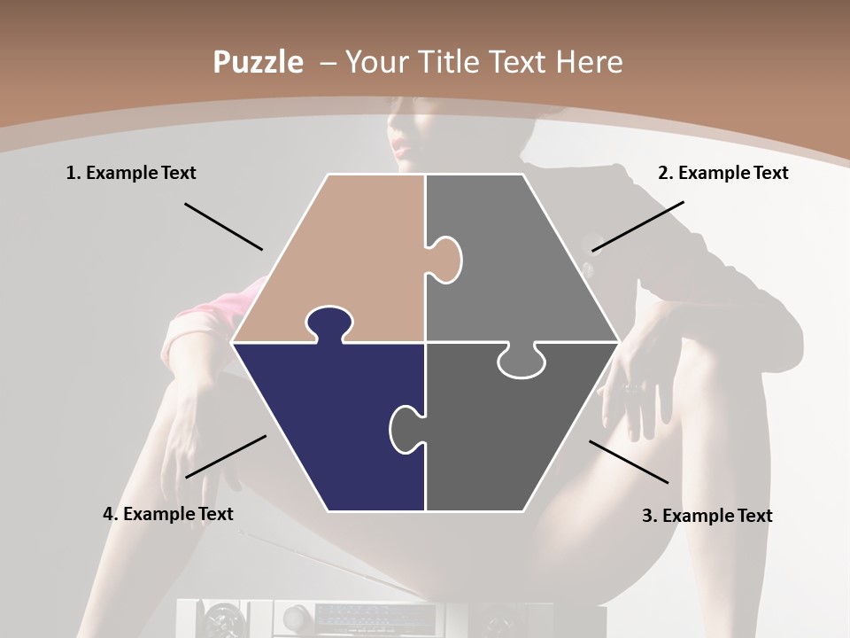 Color Young Y PowerPoint Template