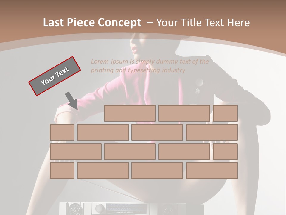 Color Young Y PowerPoint Template