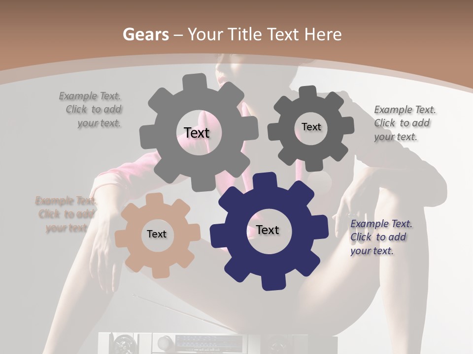 Color Young Y PowerPoint Template