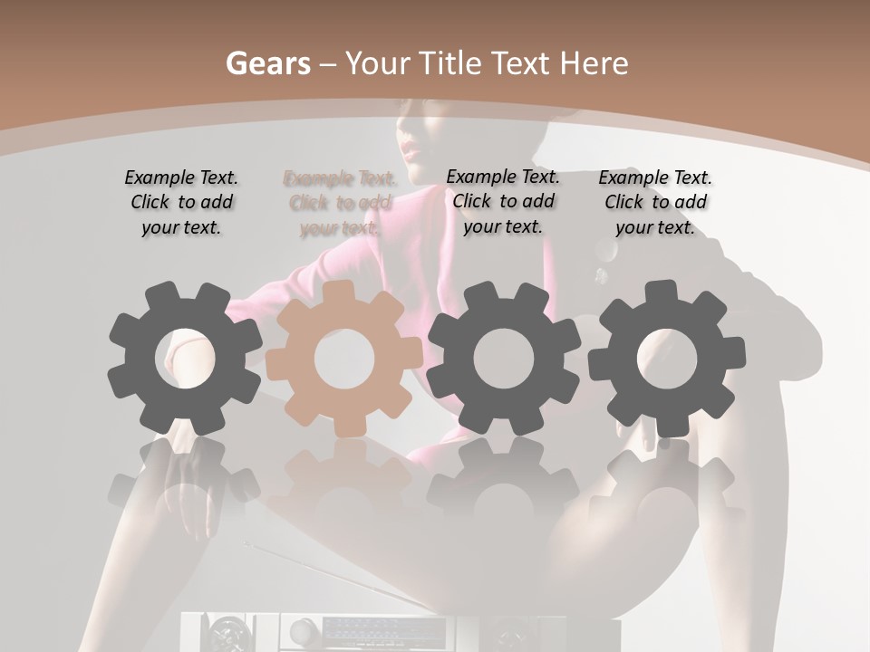 Color Young Y PowerPoint Template