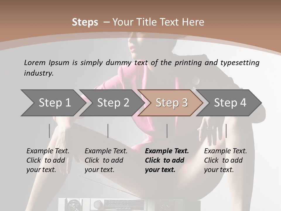 Color Young Y PowerPoint Template