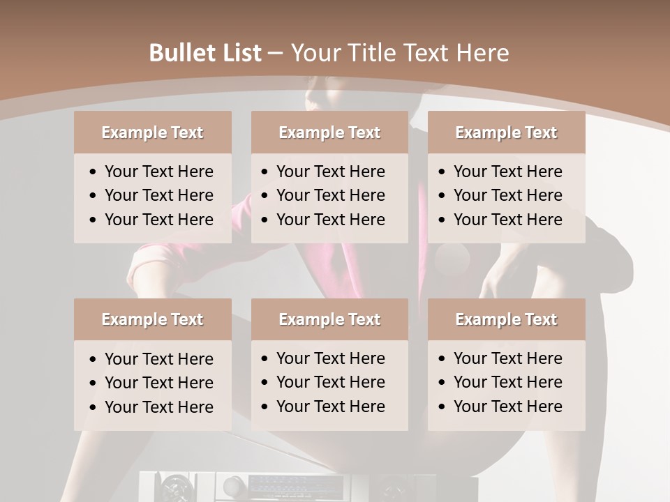 Color Young Y PowerPoint Template