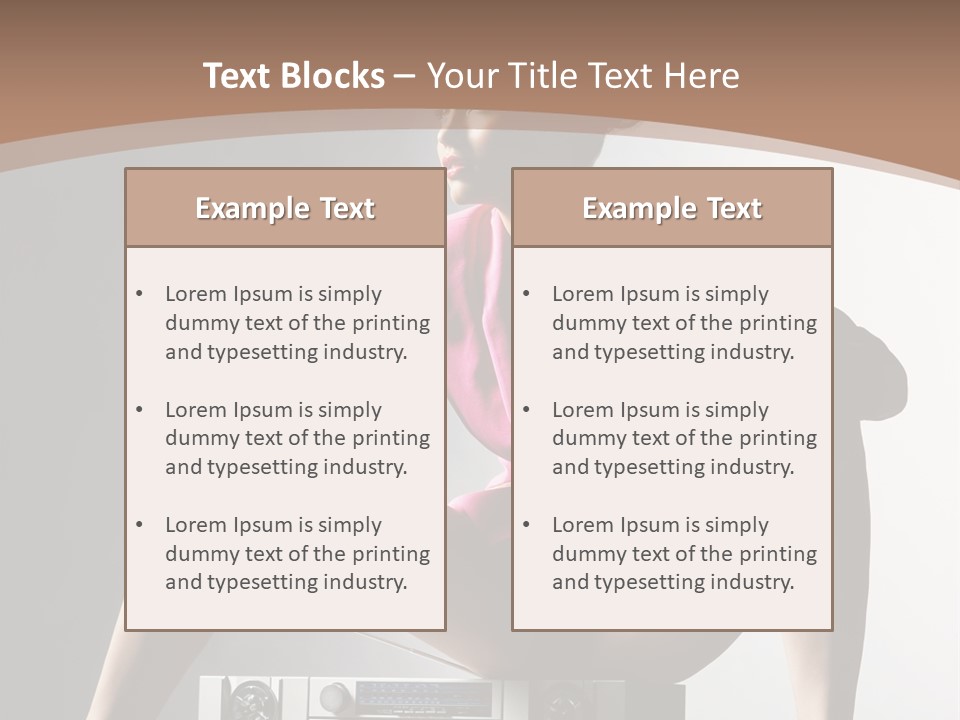 Color Young Y PowerPoint Template