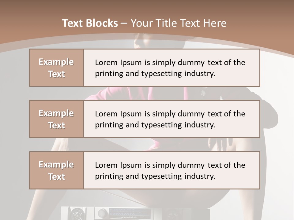 Color Young Y PowerPoint Template