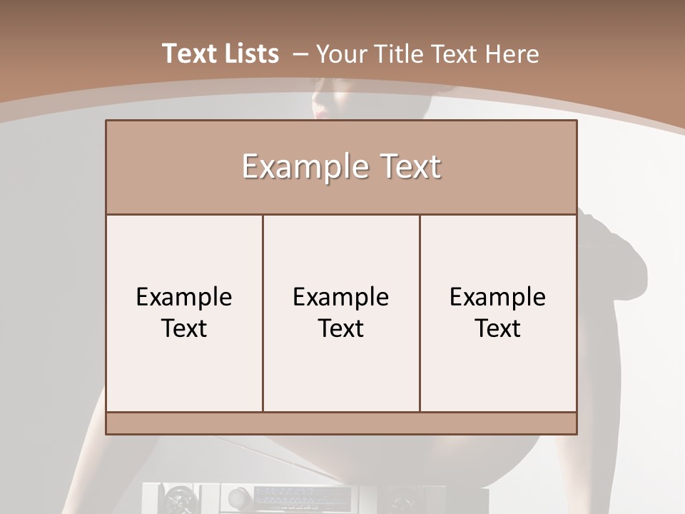 Color Young Y PowerPoint Template