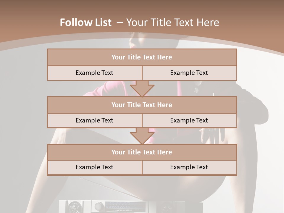 Color Young Y PowerPoint Template