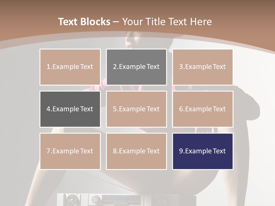 Color Young Y PowerPoint Template