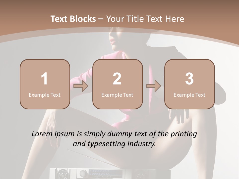 Color Young Y PowerPoint Template