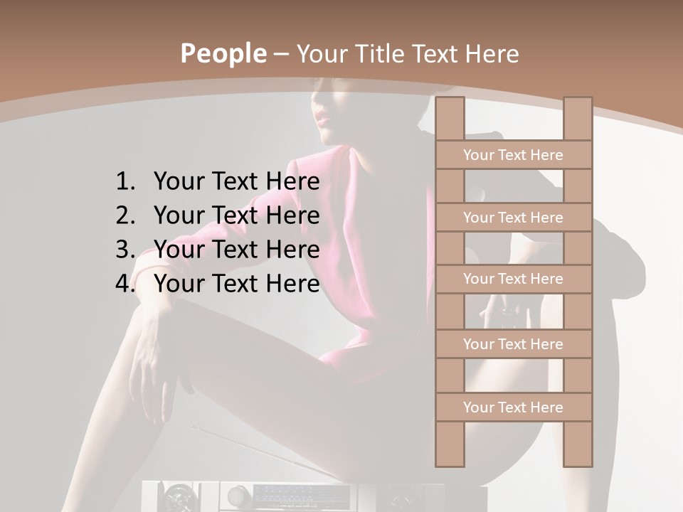 Color Young Y PowerPoint Template