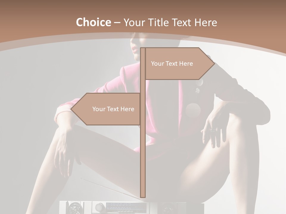 Color Young Y PowerPoint Template