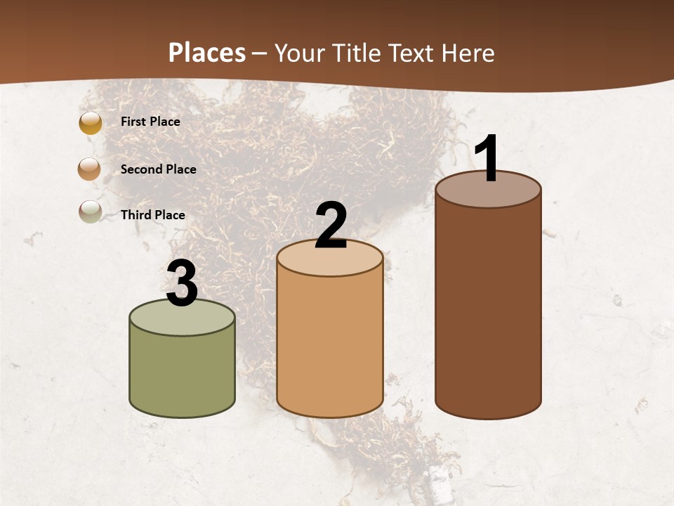 White Danger Close Up PowerPoint Template