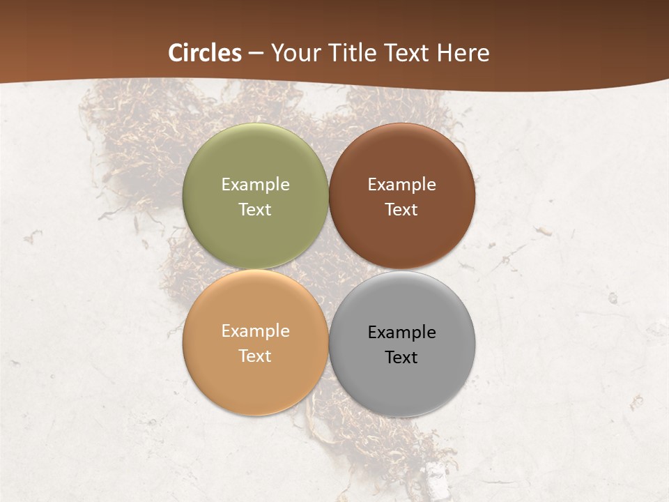 White Danger Close Up PowerPoint Template