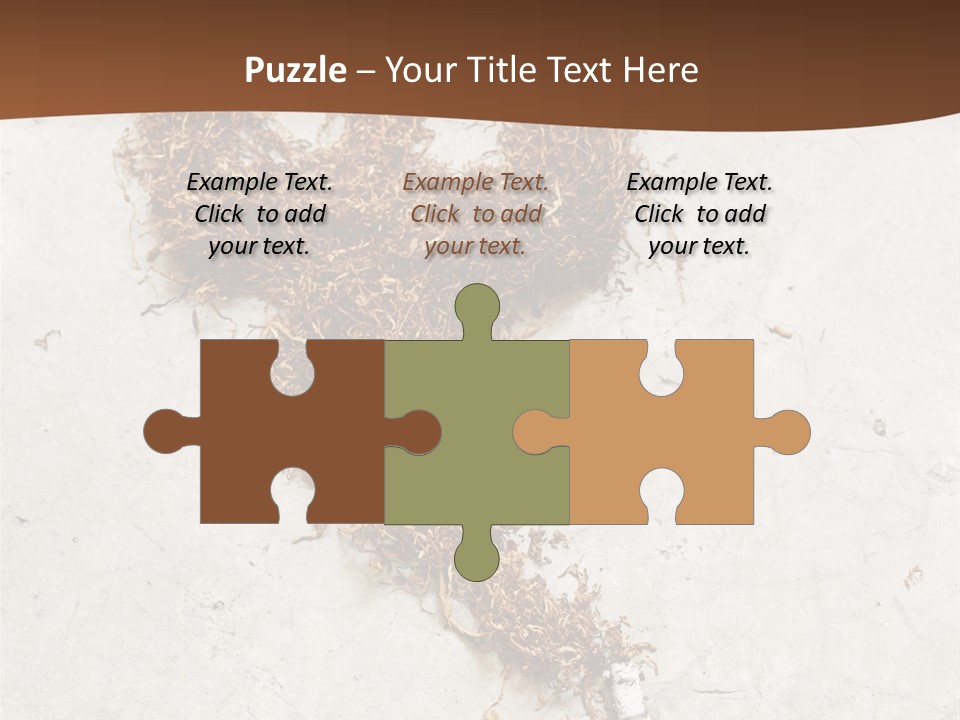 White Danger Close Up PowerPoint Template
