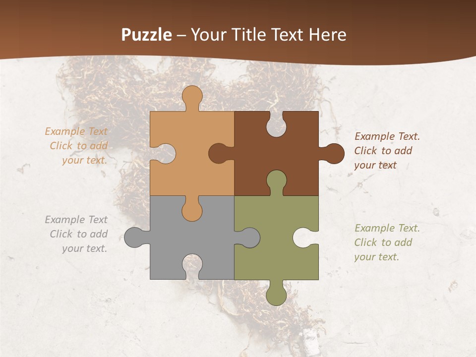 White Danger Close Up PowerPoint Template