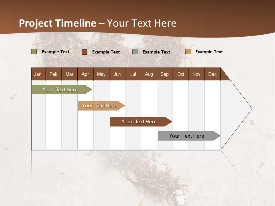 White Danger Close Up PowerPoint Template