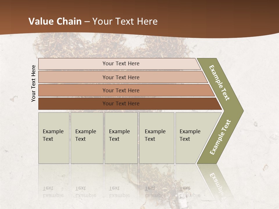 White Danger Close Up PowerPoint Template