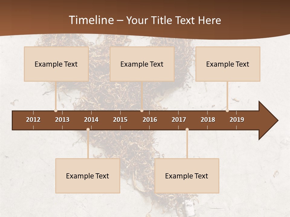 White Danger Close Up PowerPoint Template