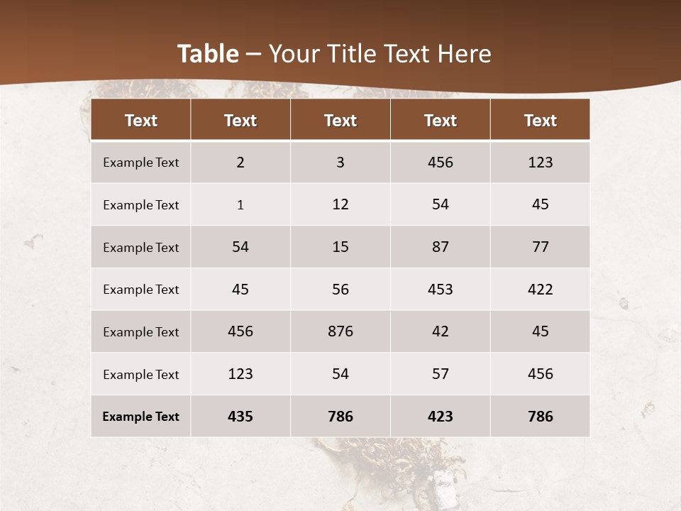 White Danger Close Up PowerPoint Template