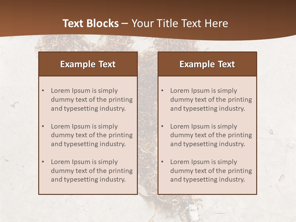 White Danger Close Up PowerPoint Template