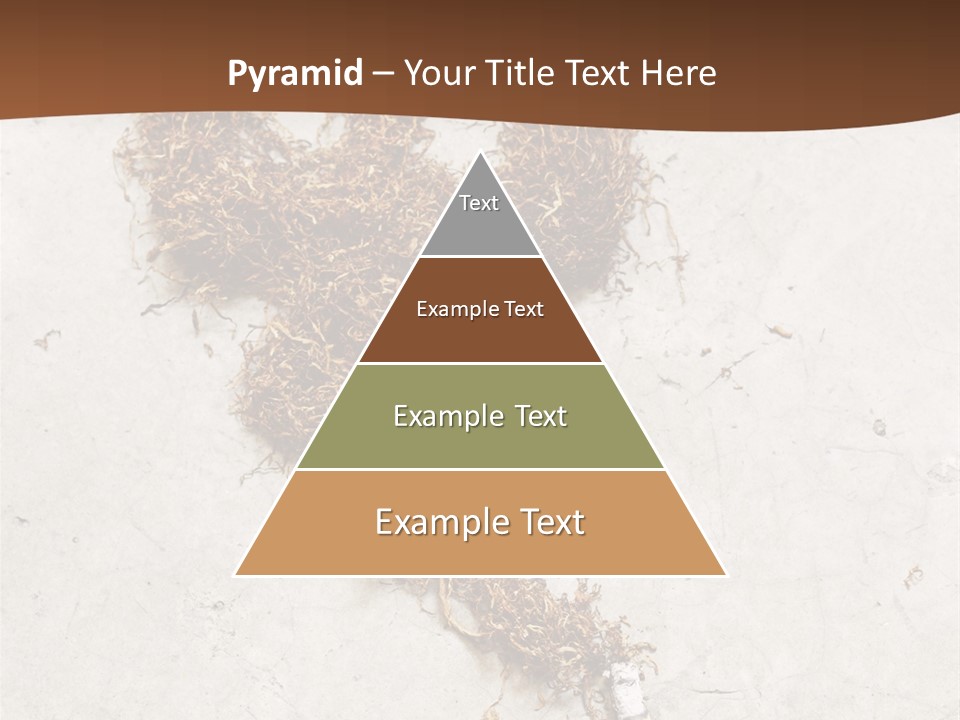 White Danger Close Up PowerPoint Template
