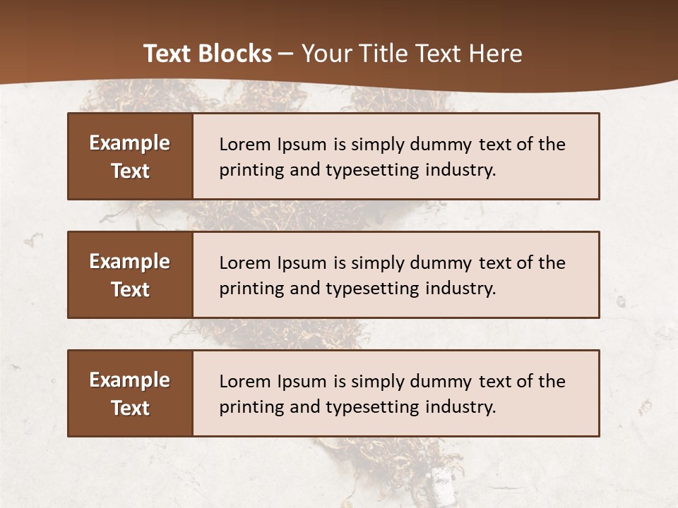 White Danger Close Up PowerPoint Template