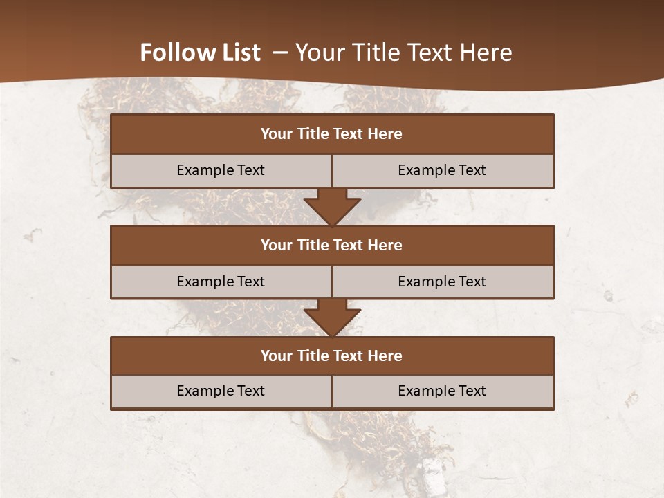 White Danger Close Up PowerPoint Template