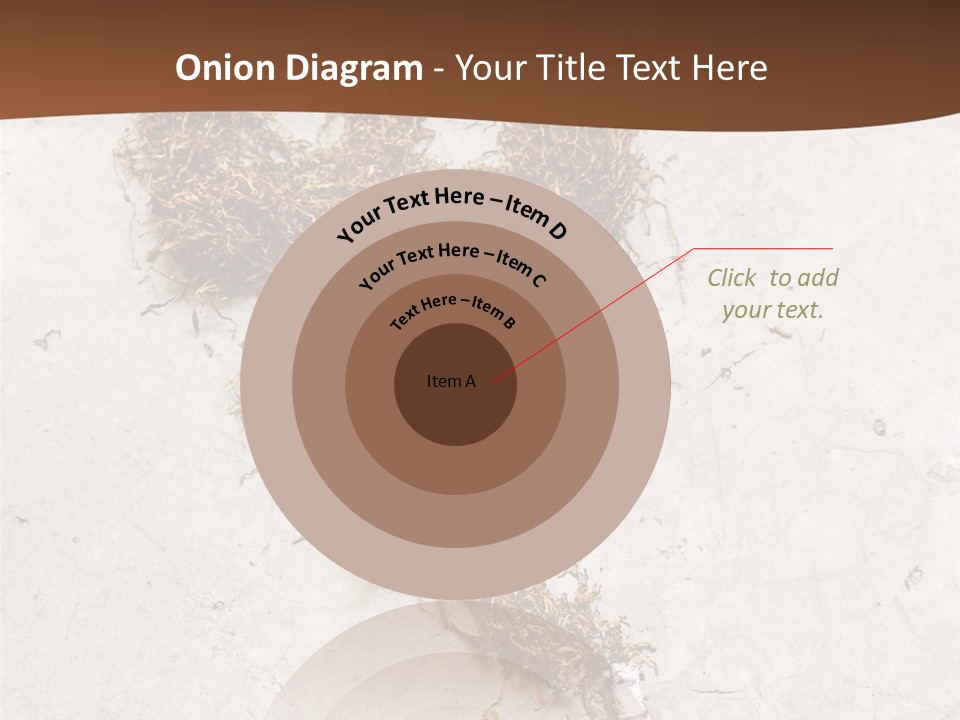 White Danger Close Up PowerPoint Template