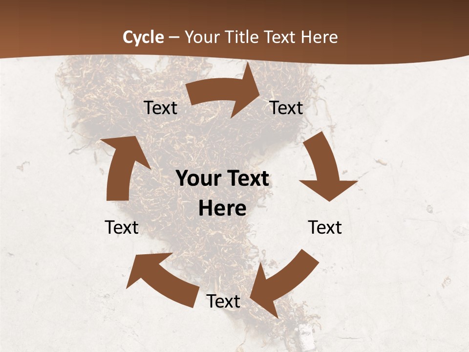 White Danger Close Up PowerPoint Template