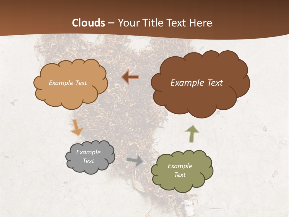 White Danger Close Up PowerPoint Template