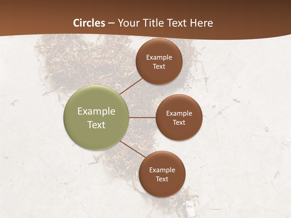 White Danger Close Up PowerPoint Template