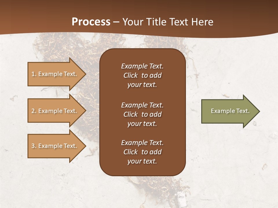 White Danger Close Up PowerPoint Template