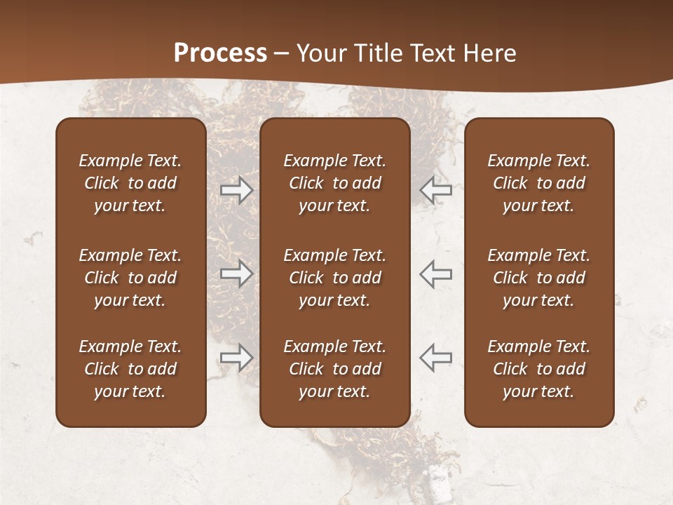 White Danger Close Up PowerPoint Template