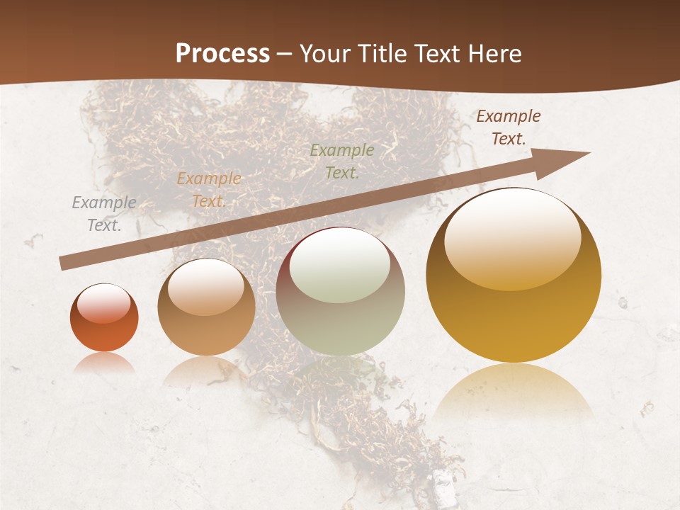 White Danger Close Up PowerPoint Template