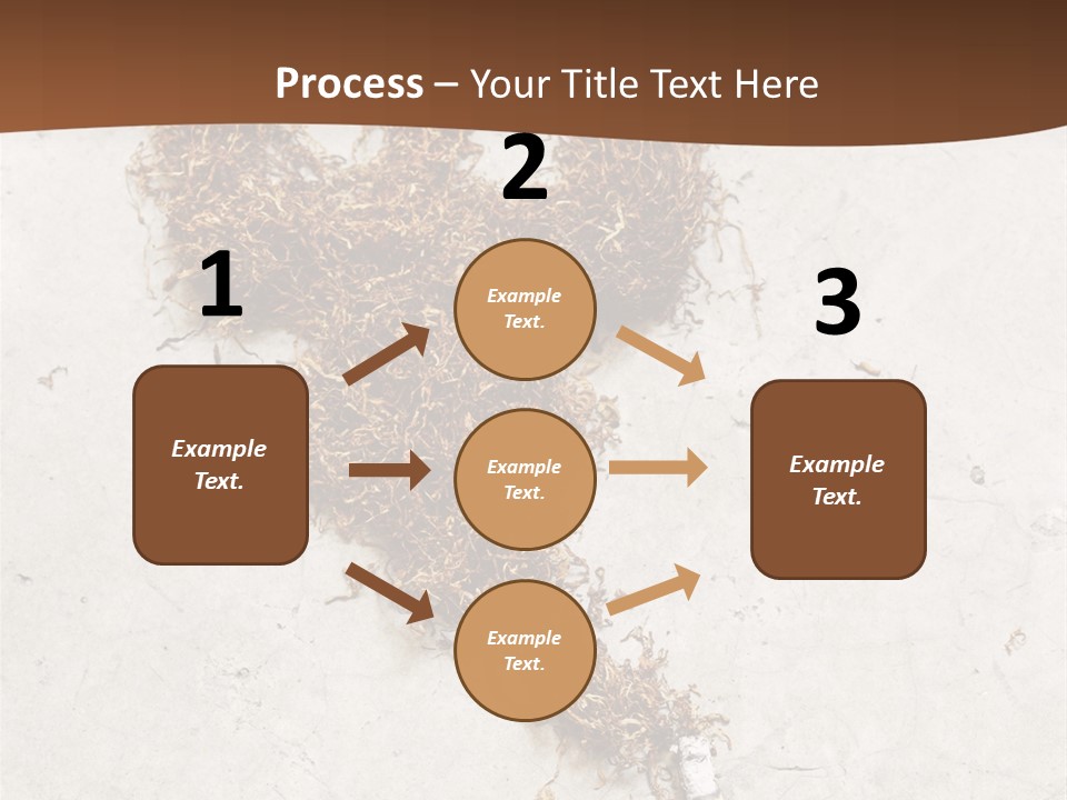 White Danger Close Up PowerPoint Template