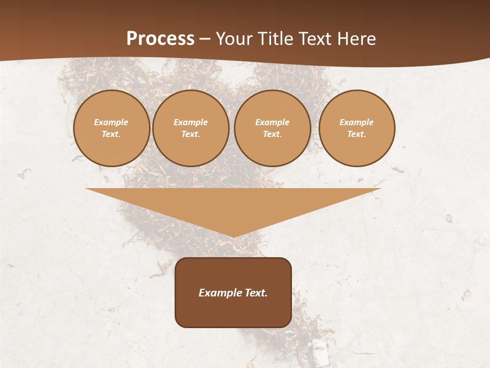 White Danger Close Up PowerPoint Template