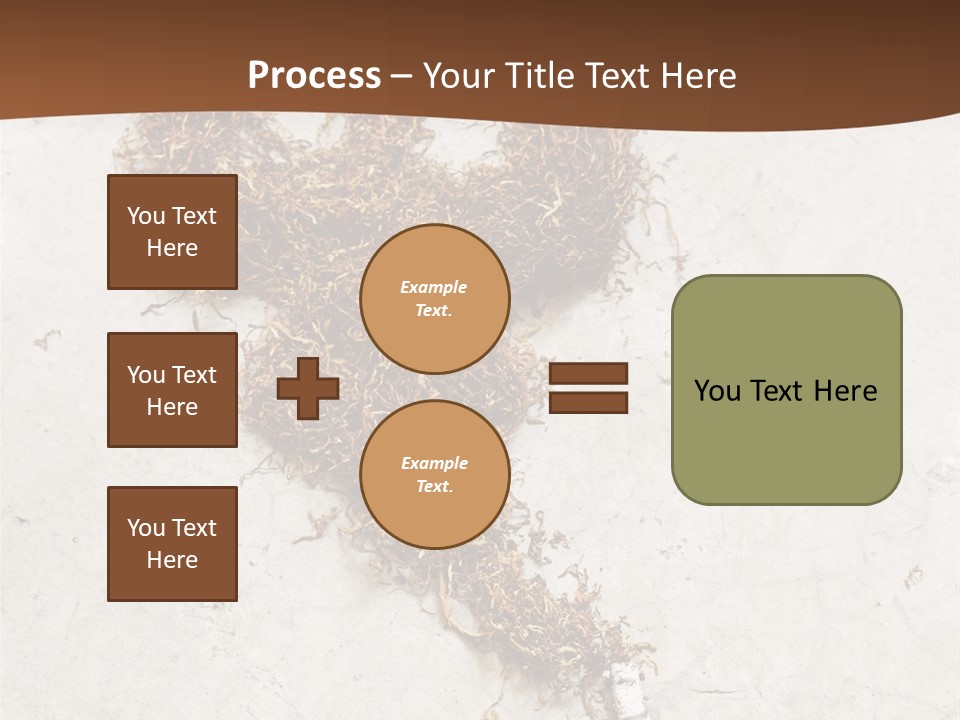 White Danger Close Up PowerPoint Template