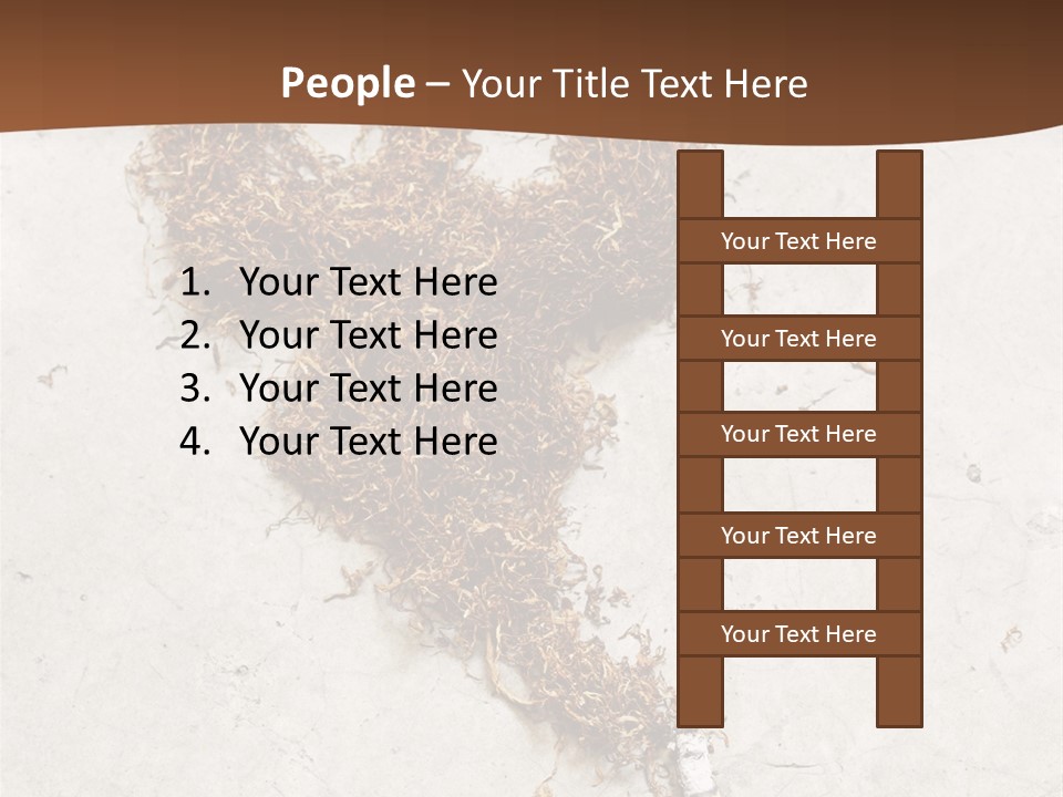 White Danger Close Up PowerPoint Template