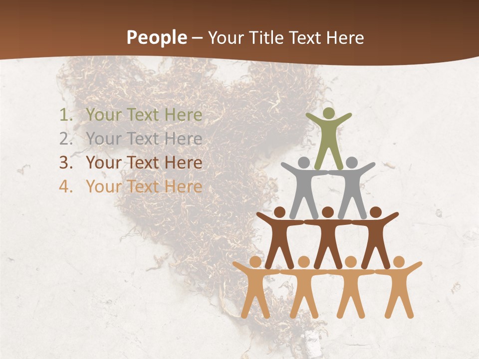 White Danger Close Up PowerPoint Template