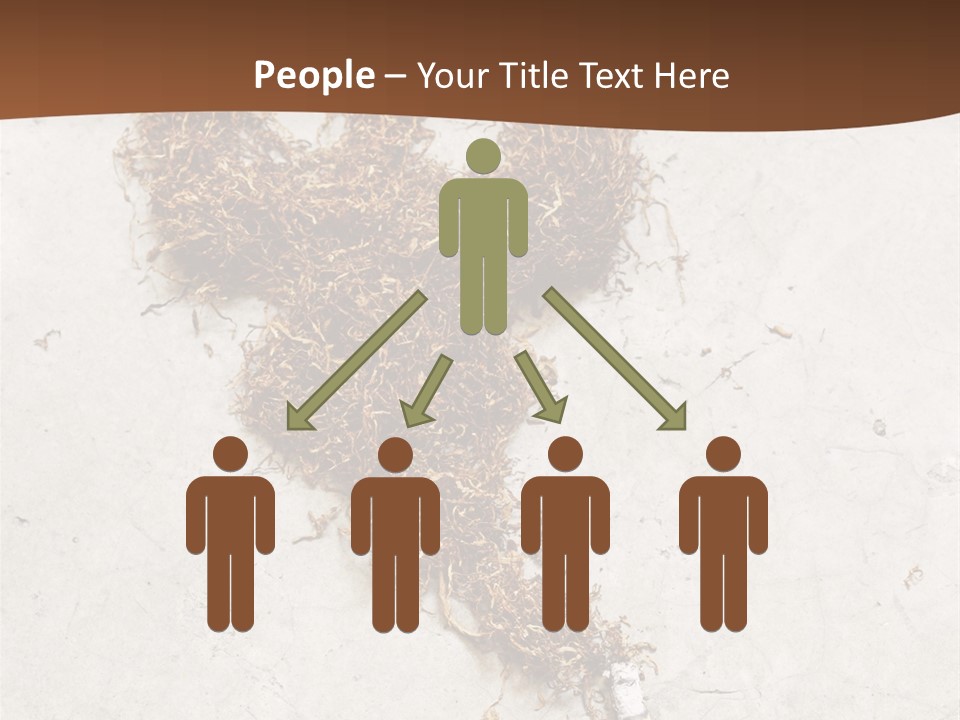 White Danger Close Up PowerPoint Template