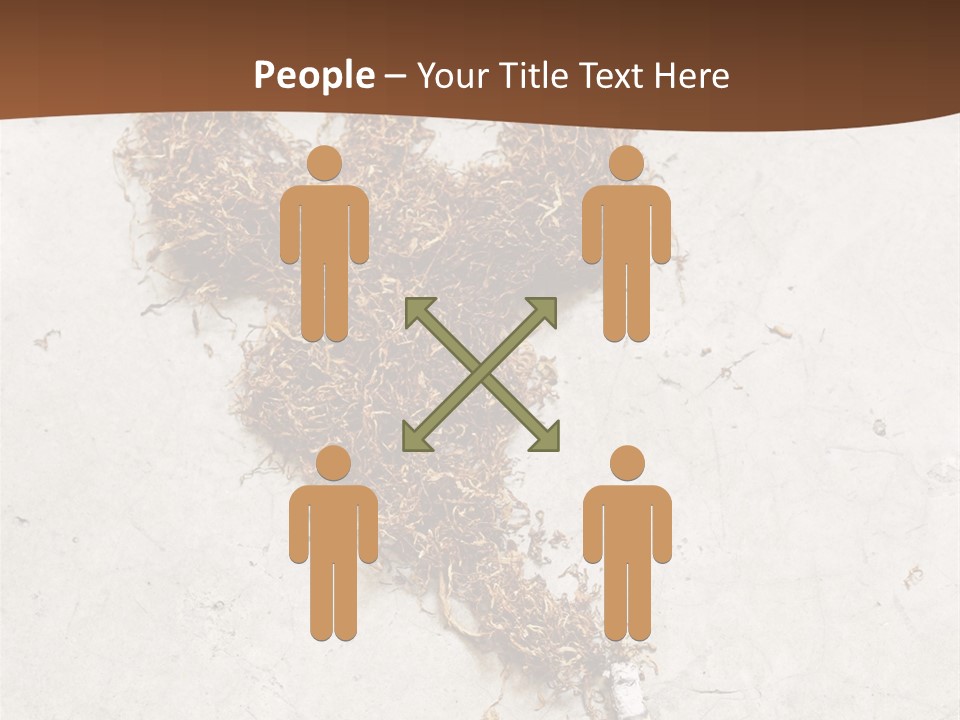 White Danger Close Up PowerPoint Template