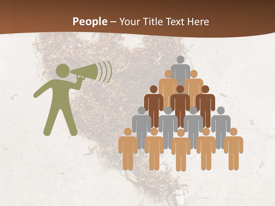 White Danger Close Up PowerPoint Template