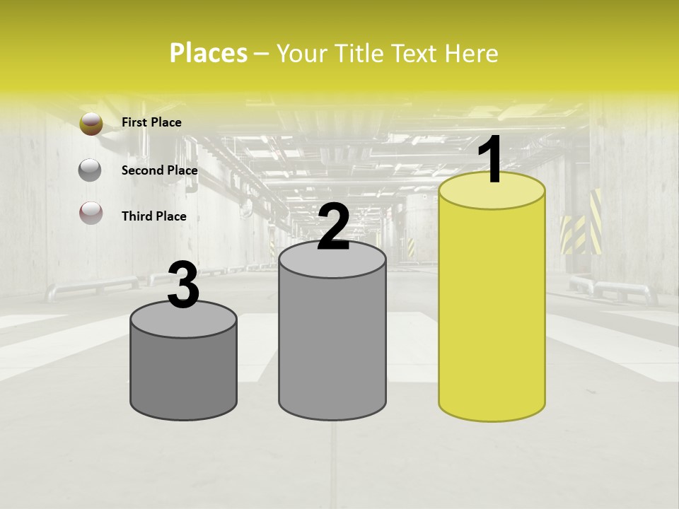Construction Empty Warning PowerPoint Template