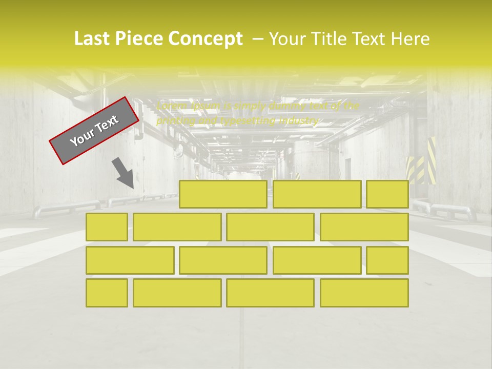Construction Empty Warning PowerPoint Template